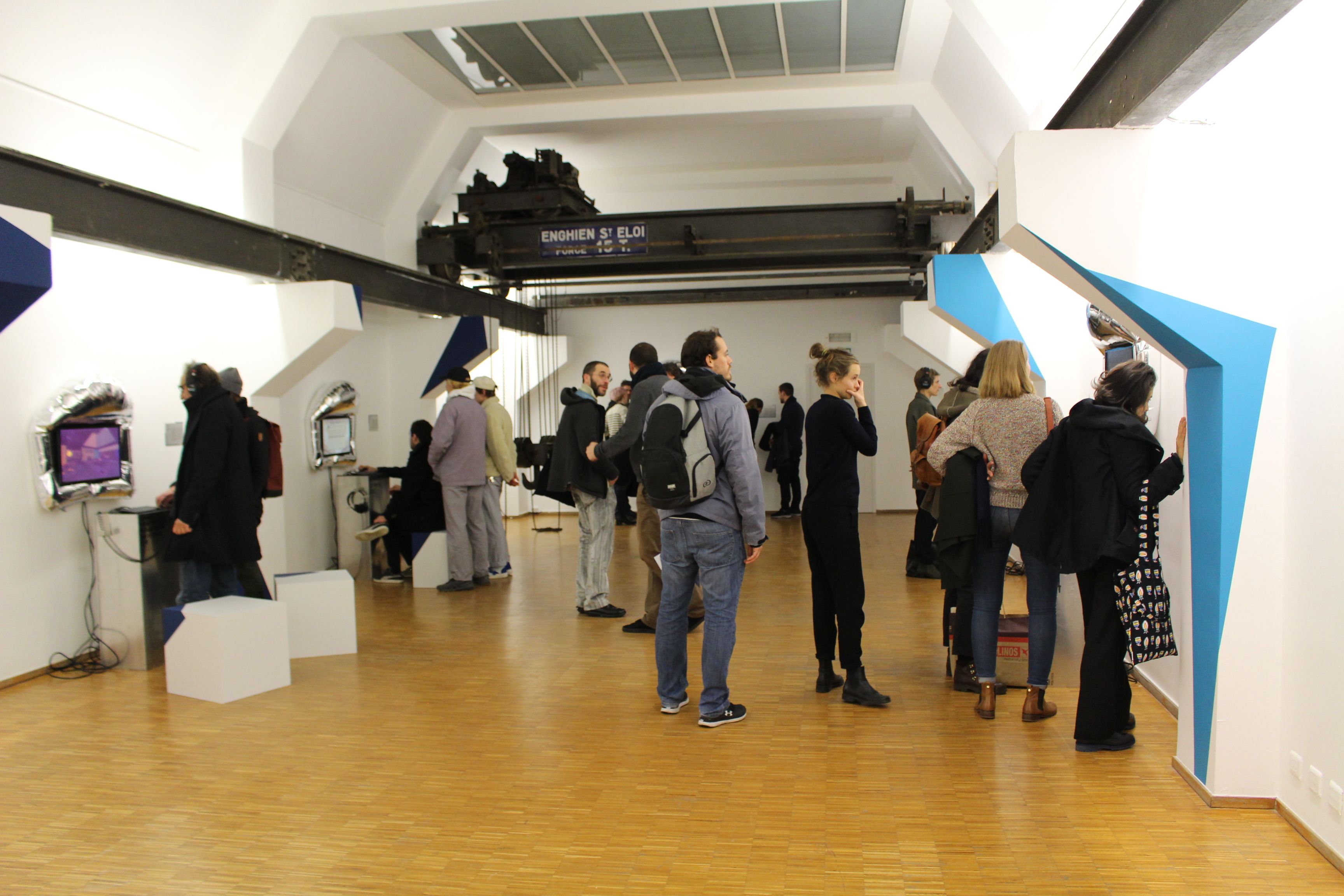 Intérieur de l'ISELP durant "Games and politics"