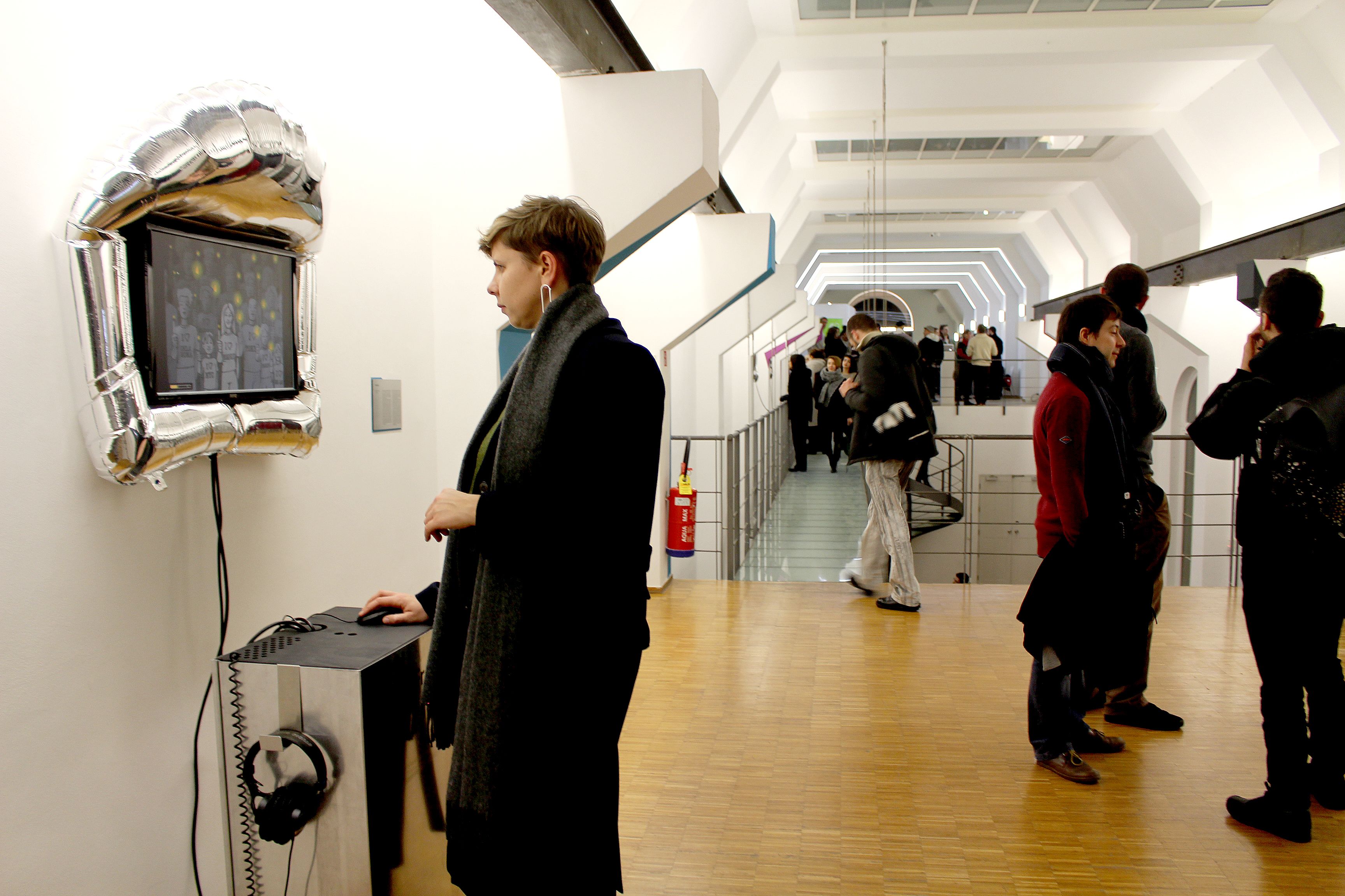 Intérieur de l'ISELP durant "Games and politics"