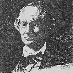 Gif de Baudelaire d'après une photo de Nadar et une oeuvre de Manet