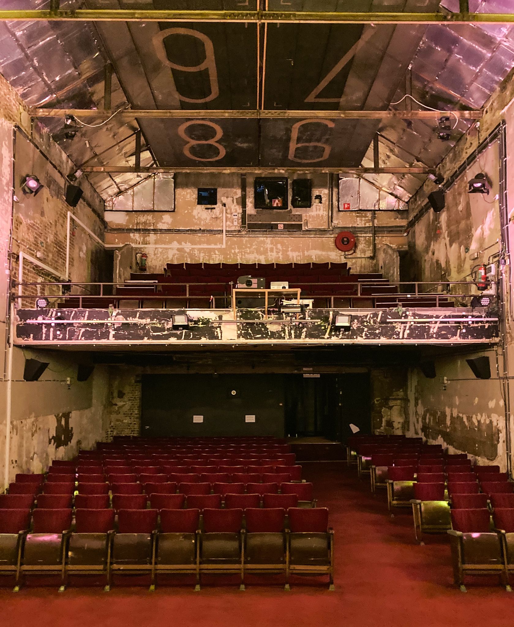 Intérieur du cinéma Nova
